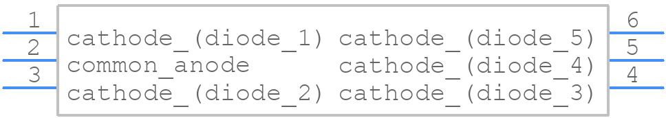 PESD3V3L5UF,115 - Nexperia - PCB symbol