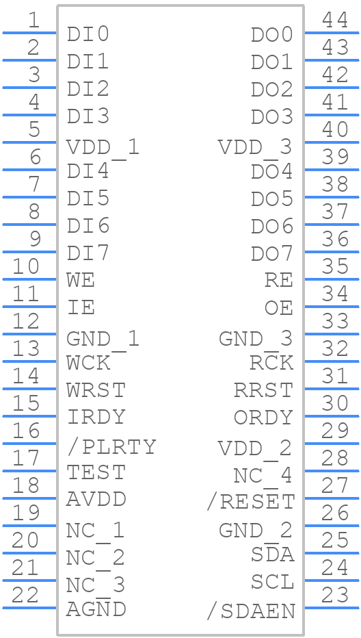 AL440B-24-PBF - AverLogic - PCB symbol