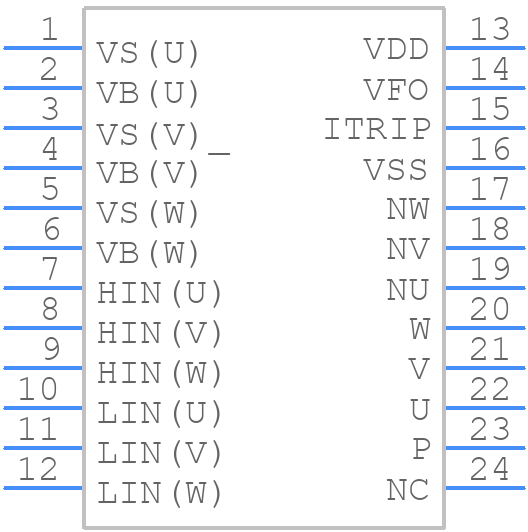 IKCM15L60GDXKMA1 - Infineon - PCB symbol