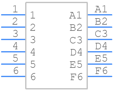 EBM06DRAN - Sullins - PCB symbol
