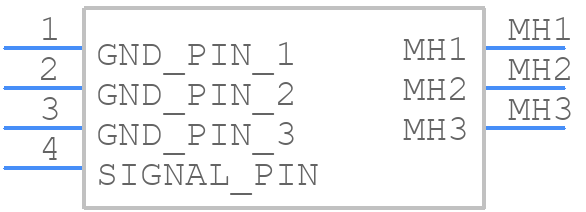 908-22101-TCT - Amphenol - PCB symbol