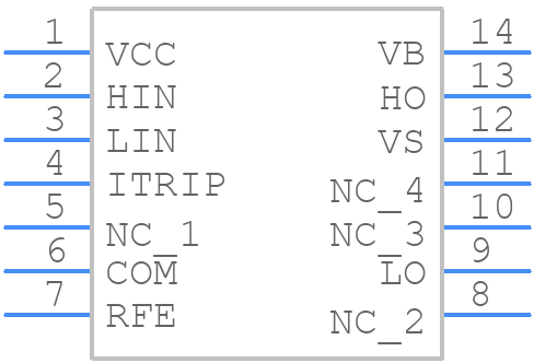 IRS2890DSPBF - Infineon - PCB symbol