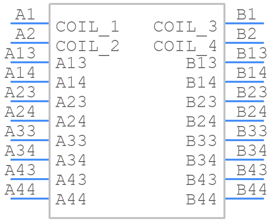 G7J-4A-P-DC24 - OMRON Electronics - PCB symbol