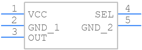 DRV5012AEDMRR - Texas Instruments - PCB symbol