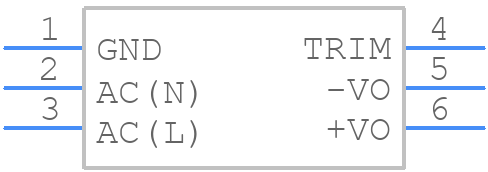 VSK-S25-5U - CUI Inc. - PCB symbol