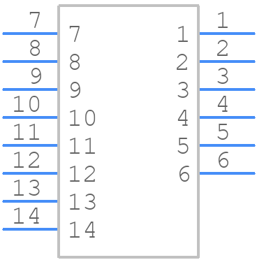 0346960100 - Molex - PCB symbol