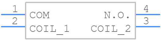 OJE-SS-112LMH2 - TE Connectivity - PCB symbol