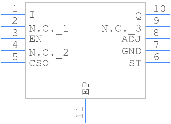 TLF42772LDXUMA1 - Infineon - PCB symbol