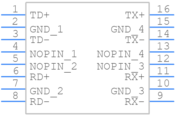 H1102FNL - Pulse Electronics - PCB symbol