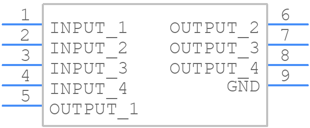 RCLAMP0524J.TCT - SEMTECH - PCB symbol