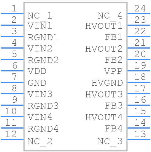 HV264TS-G - Microchip - PCB symbol