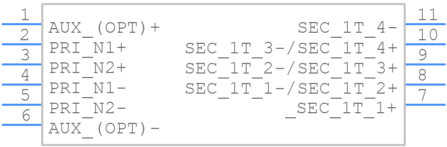 PL300-100L - COILCRAFT - PCB symbol