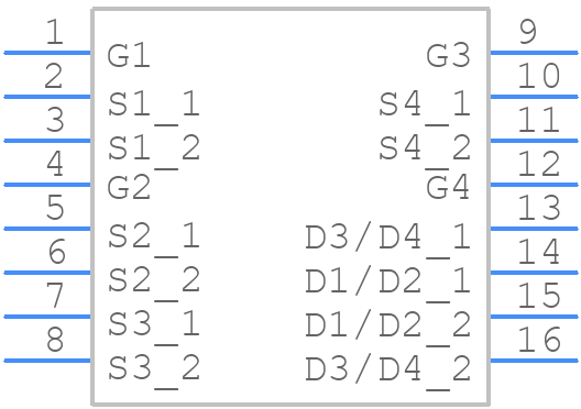 FDMQ8203 - onsemi - PCB symbol