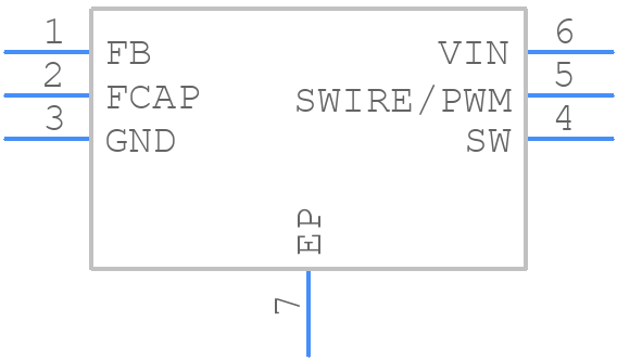 LV52204MTTBG - onsemi - PCB symbol