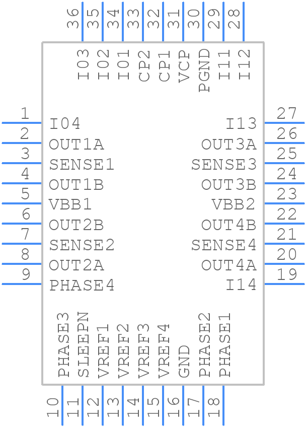 A5988GEVTR-T - Allegro Microsystems - PCB symbol