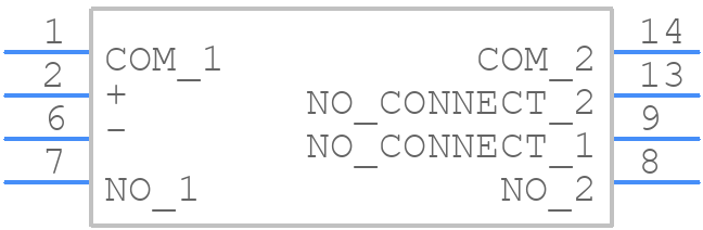 V23100V4305B010 - TE Connectivity - PCB symbol