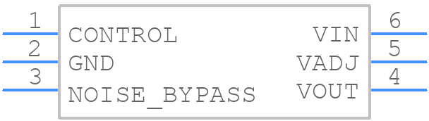 njm11100f1 - Nisshinbo - PCB symbol