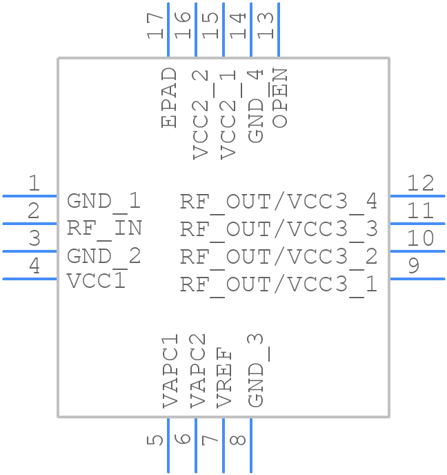 SKY65111-348LF - Skyworks - PCB symbol