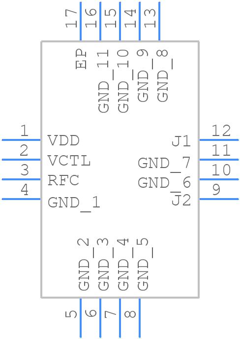 SKY13286-359LF - Skyworks - PCB symbol