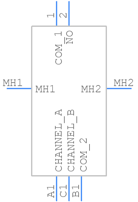 PEC11R-4020F-S0024 - Bourns - PCB symbol