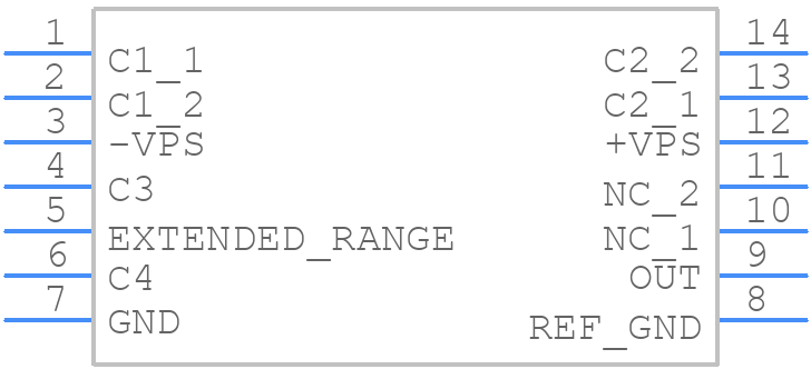 SWR200M - Apex Microtechnology - PCB symbol