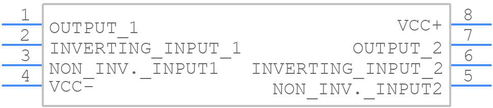 TSH82IDT - STMicroelectronics - PCB symbol