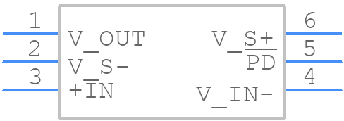 OPA837IDBVR - Texas Instruments - PCB symbol
