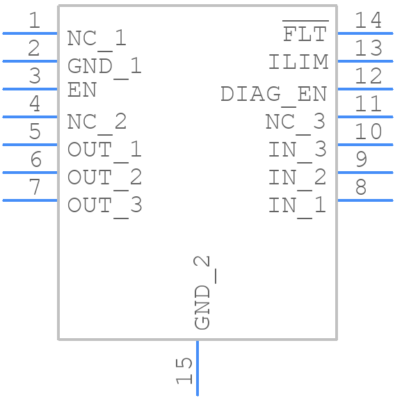 TPS27S100APWPR - Texas Instruments - PCB symbol
