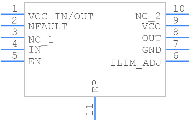 TIOS1015DMWR - Texas Instruments - PCB symbol