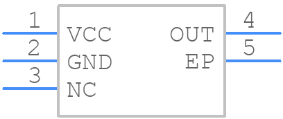 DRV5032AJDMRR - Texas Instruments - PCB symbol