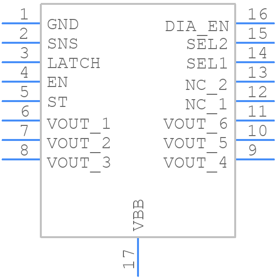 PTPS1HA08DQPWPRQ1 - Texas Instruments - PCB symbol