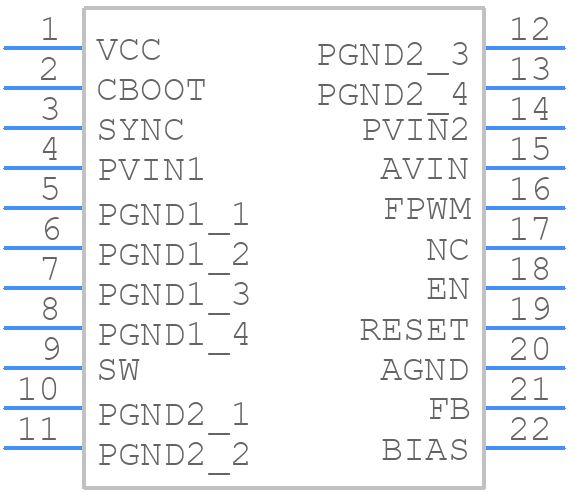 LMS36353QRNLTQ1 - Texas Instruments - PCB symbol