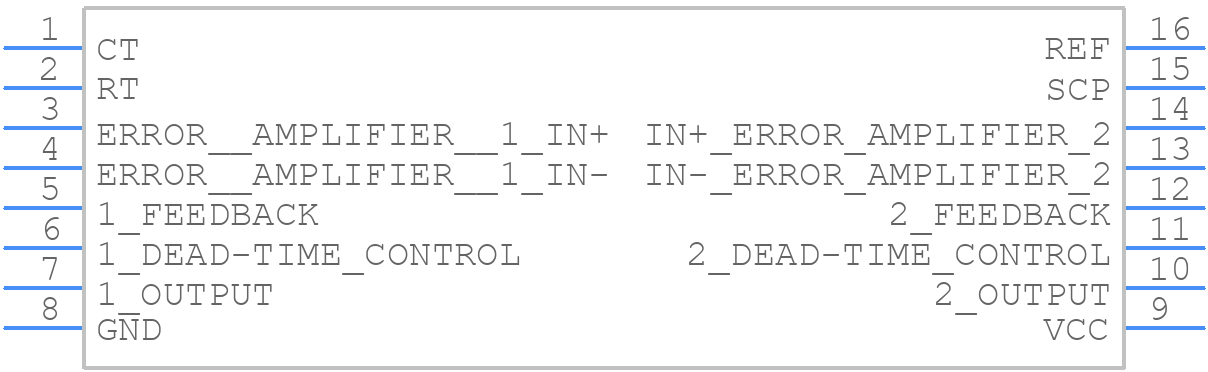 TL1453CNSR - Texas Instruments - PCB symbol