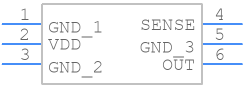 TPS3710QDSERQ1 - Texas Instruments - PCB symbol