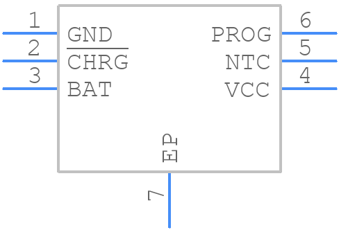 LTC4069EDC-4.4#PBF - Analog Devices - PCB symbol