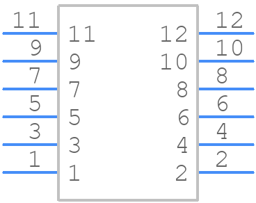 SSW-106-02-SM-D-RA - SAMTEC - PCB symbol