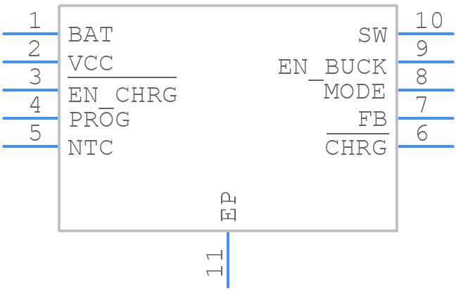 LTC4081EDD#PBF - Analog Devices - PCB symbol