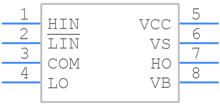 IRS2183STRPBF - Infineon - PCB symbol