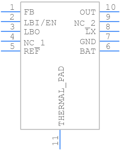 NCP1422MNR2G - onsemi - PCB symbol