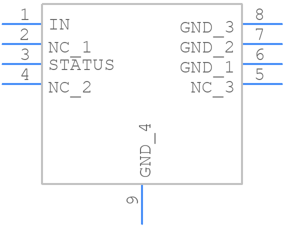BTS3125EJXUMA1 - Infineon - PCB symbol