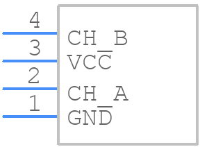HEDS-9731#150 - Avago Technologies - PCB symbol