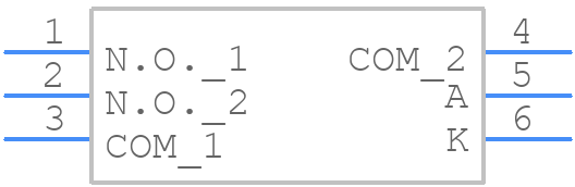 B3W-9000-B1C - OMRON Electronics - PCB symbol