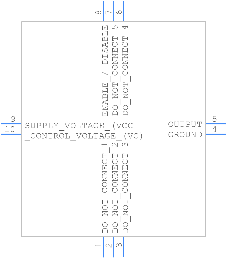 T100V-010.0M - Connor Winfield - PCB symbol