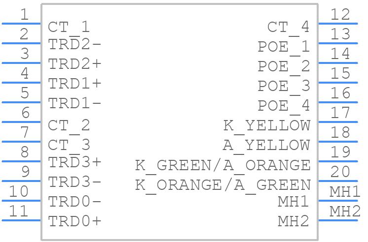 ARJ-139 - ABRACON - PCB symbol