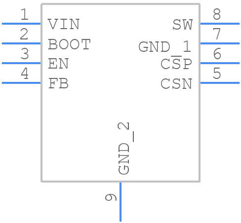 RT6266GSP - RICHTEK - PCB symbol