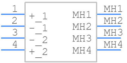 B3W-9000-RG2N - OMRON Electronics - PCB symbol