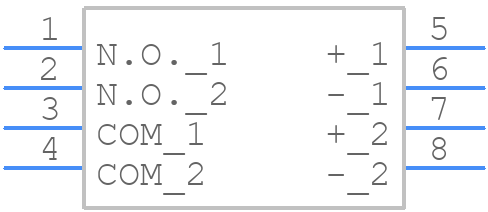 B3W-9010-RG2N - OMRON Electronics - PCB symbol