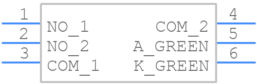B3W-9010-G1G - OMRON Electronics - PCB symbol