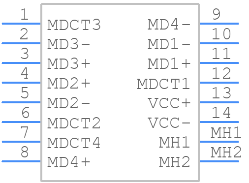 JK0-0133NL - Yageo Group - PCB symbol