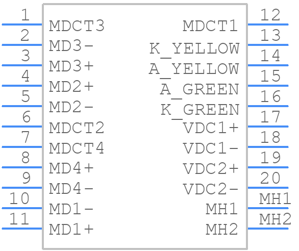 JK0-0229NL - Yageo Group - PCB symbol